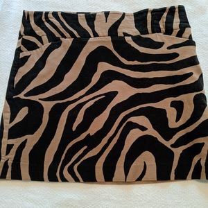 Animal print skirt-final price